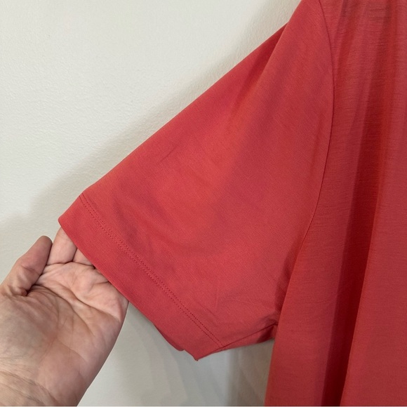 Mercer+Mettle Men’s Short Sleeve Stretch Red/Orange Jersey Polo Size XL GUC - Picture 6 of 7